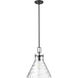 Barlon 1 Light 14 inch Matte Black Indoor Pendant Ceiling Light